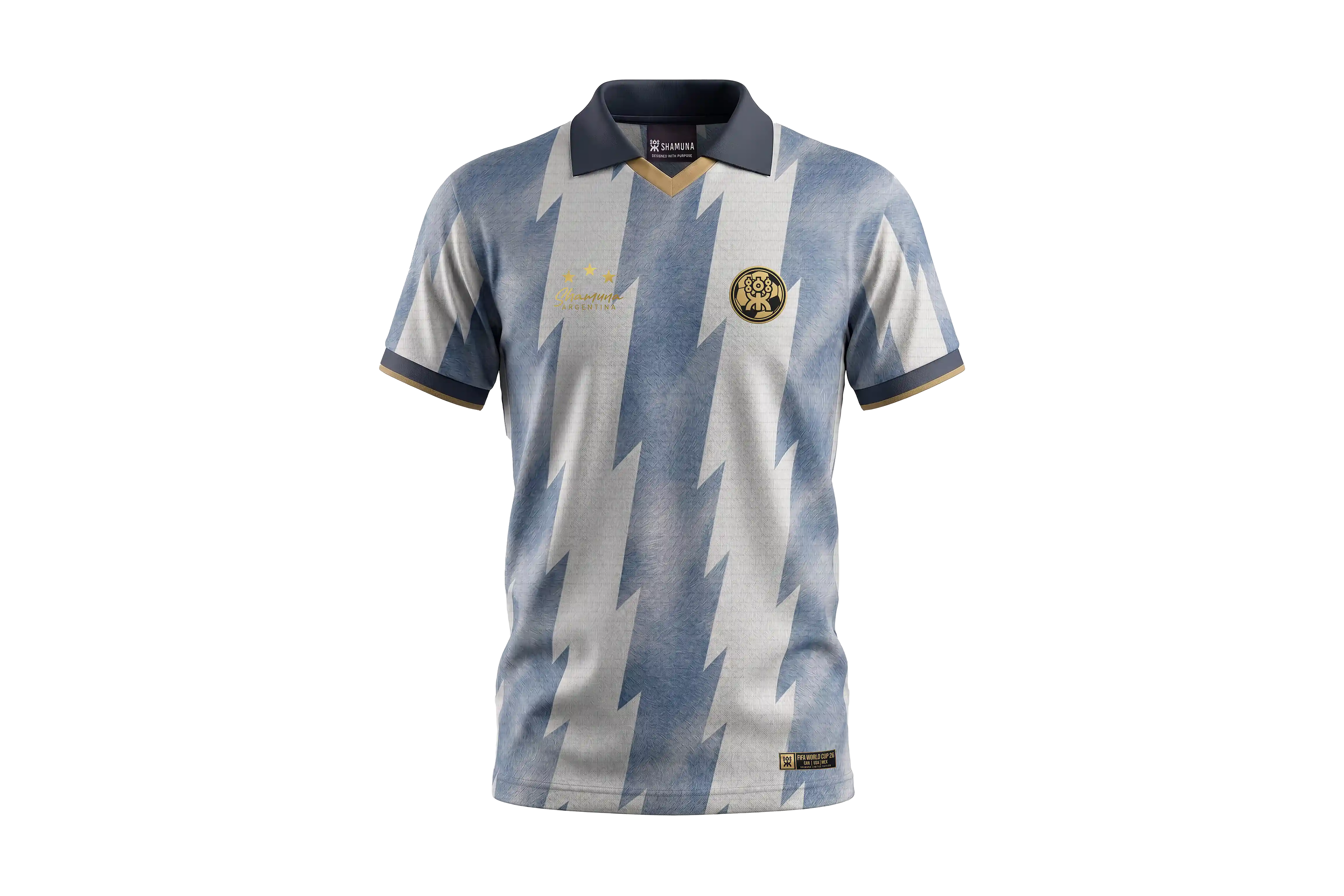 ARG PUMA WC26 WHITE&BLUE T-SHIRT