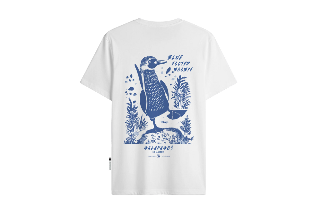 BLUE FOOTED BOOBIE RAW T-SHIRT