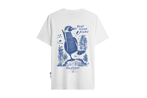 BLUE FOOTED BOOBIE RAW T-SHIRT