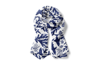 BLUE SHARKS&CORALS HO SCARF 150X48