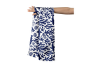 BLUE SHARKS&CORALS HO SCARF 150X48
