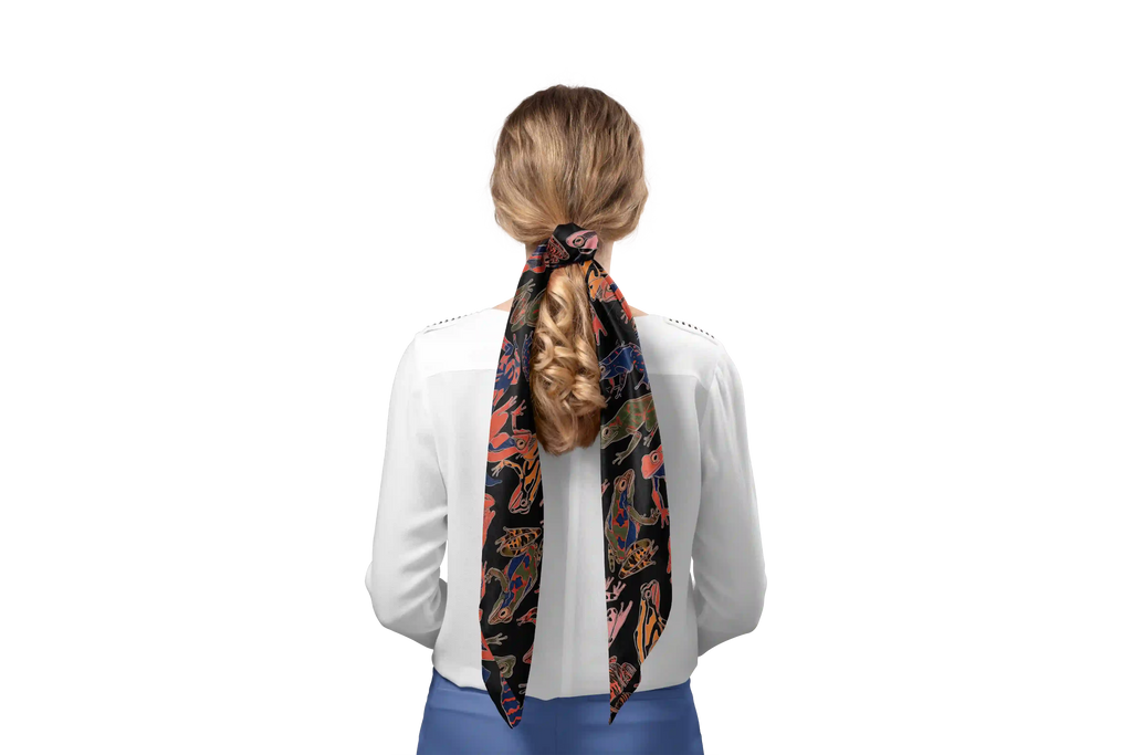 COLOR FROGS HO SCARF 150X48