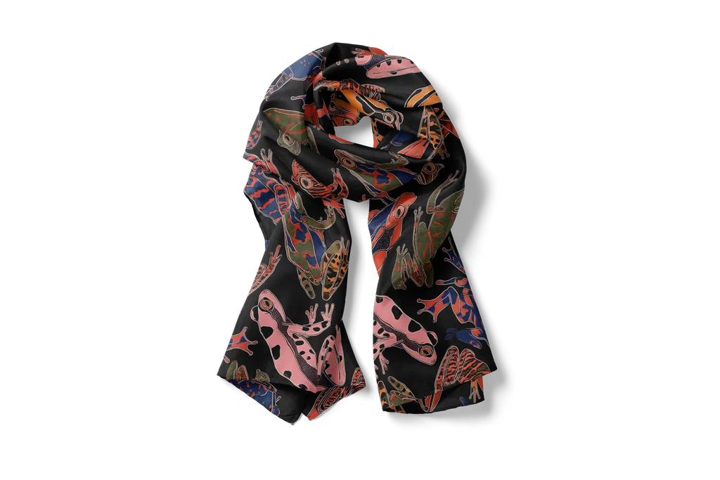 COLOR FROGS HO SCARF 150X48
