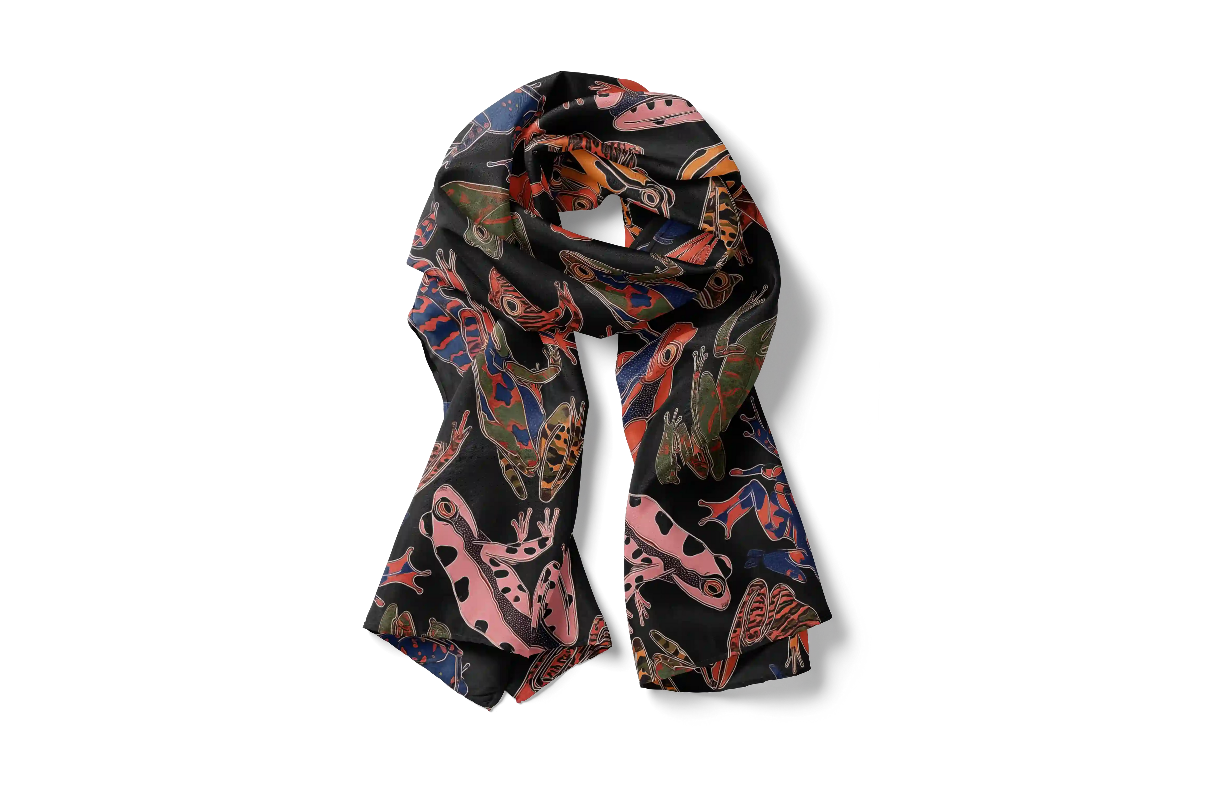 COLOR FROGS HO SCARF 150X48