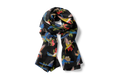 COLOR HUMMINGBIRDS HO SCARF 150X48