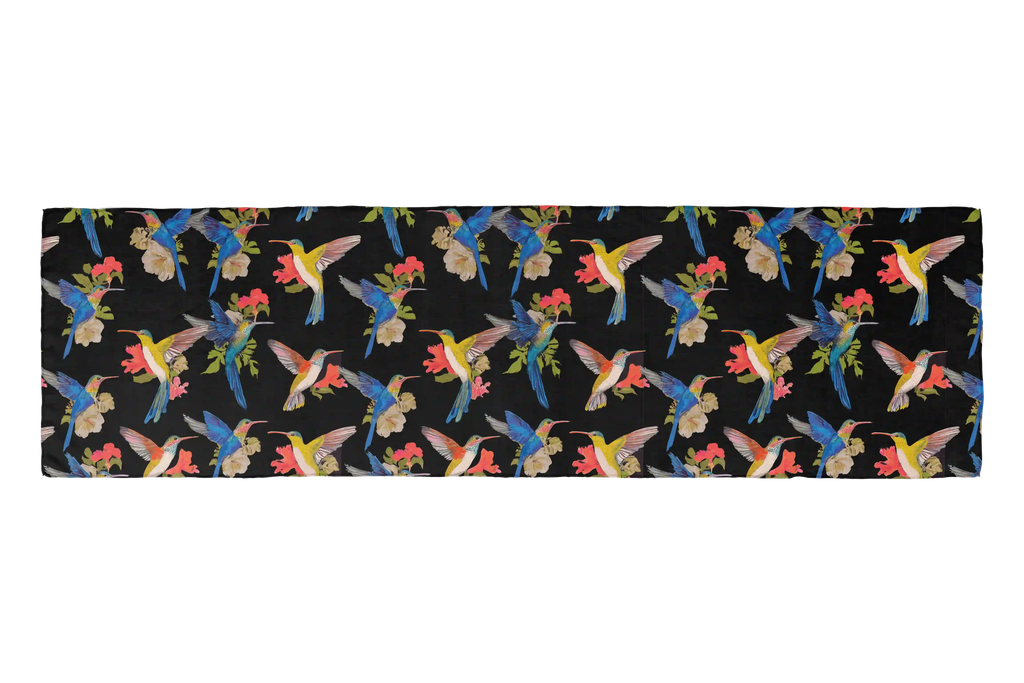 COLOR HUMMINGBIRDS HO SCARF 150X48