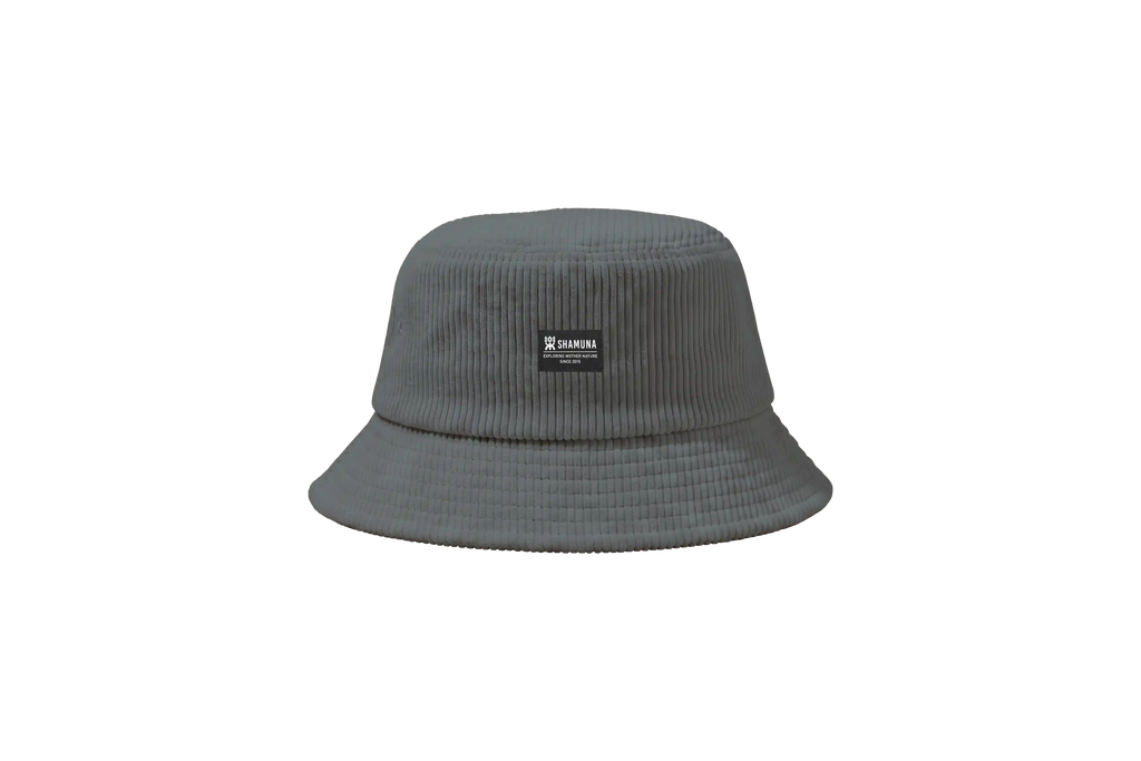 CORAL REVERSIBLE BUCKETHAT PRINT&GREY