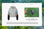 W YASUNI HOODIE CORONET HUMMINGBIRD