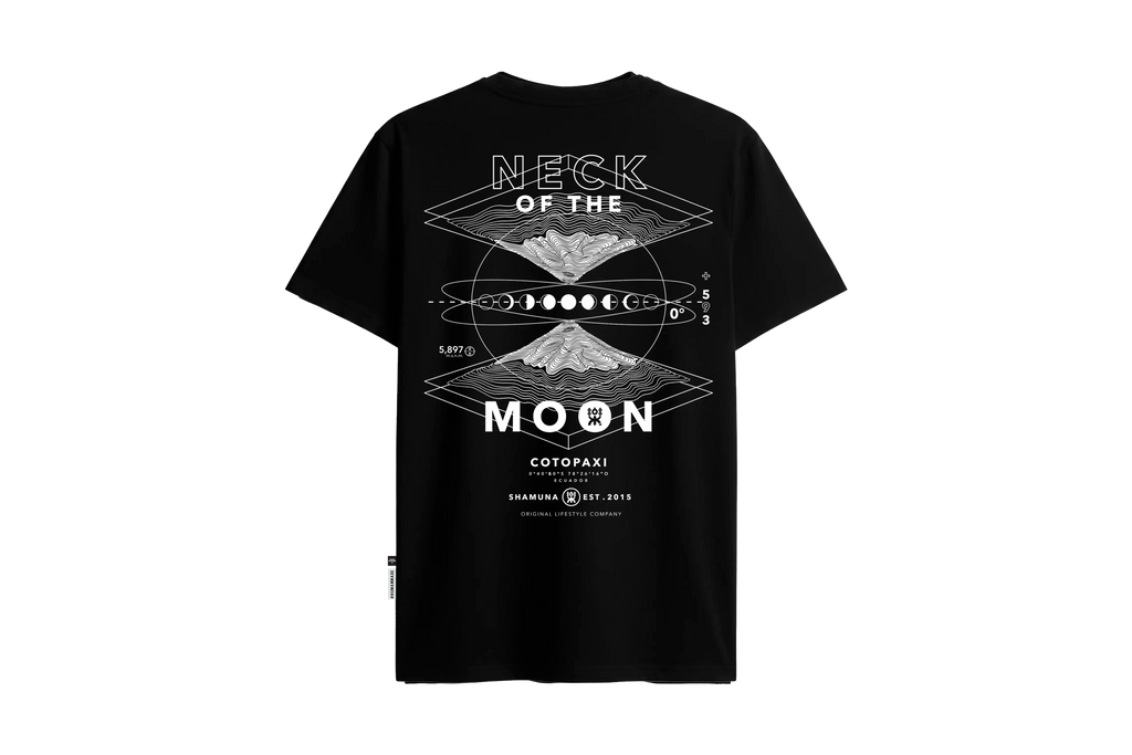 COTOPAXI TOPOGRAPHIC - BLACK T SHIRT