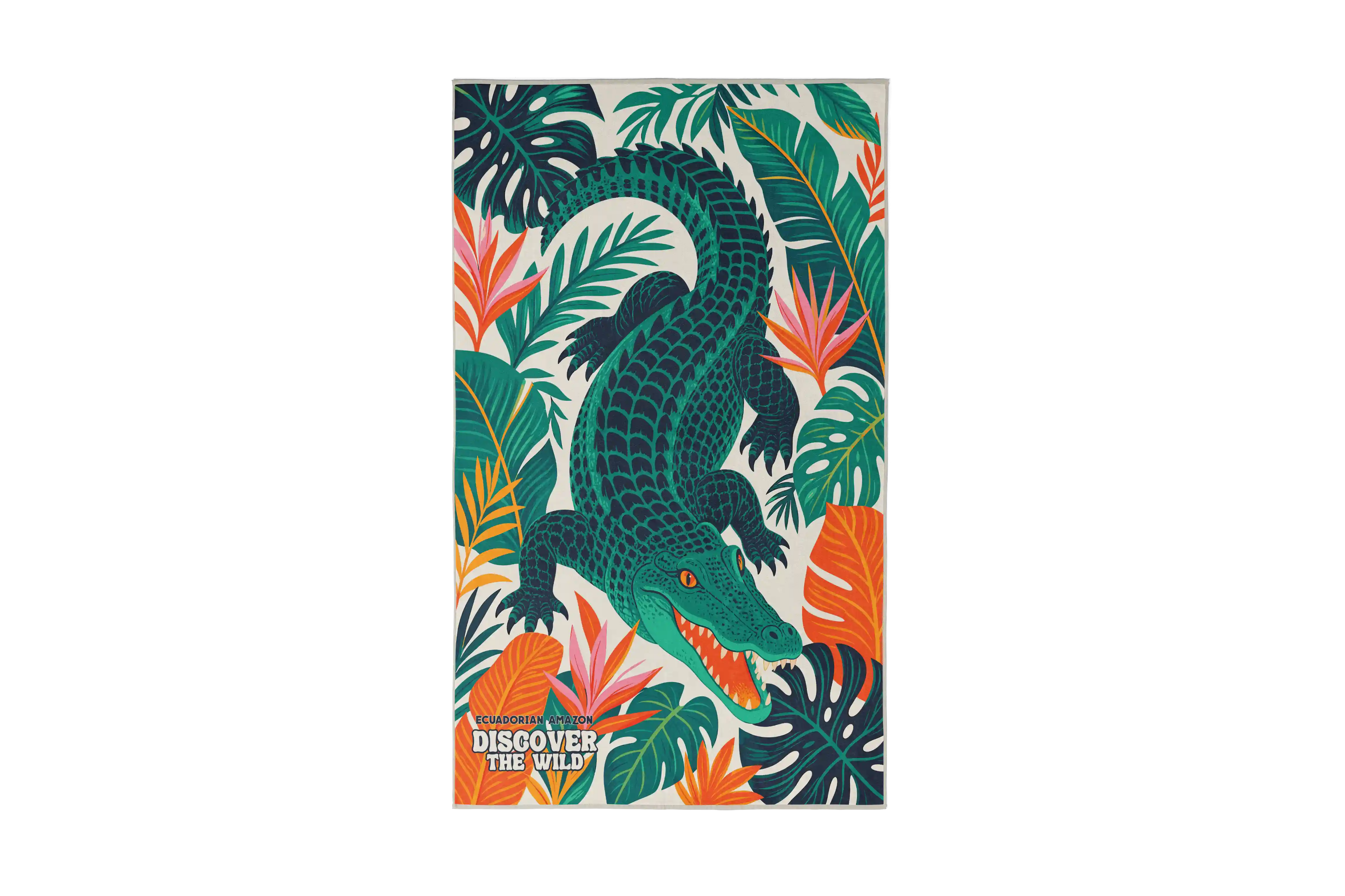 EC TOWEL AMAZON COCODRILE