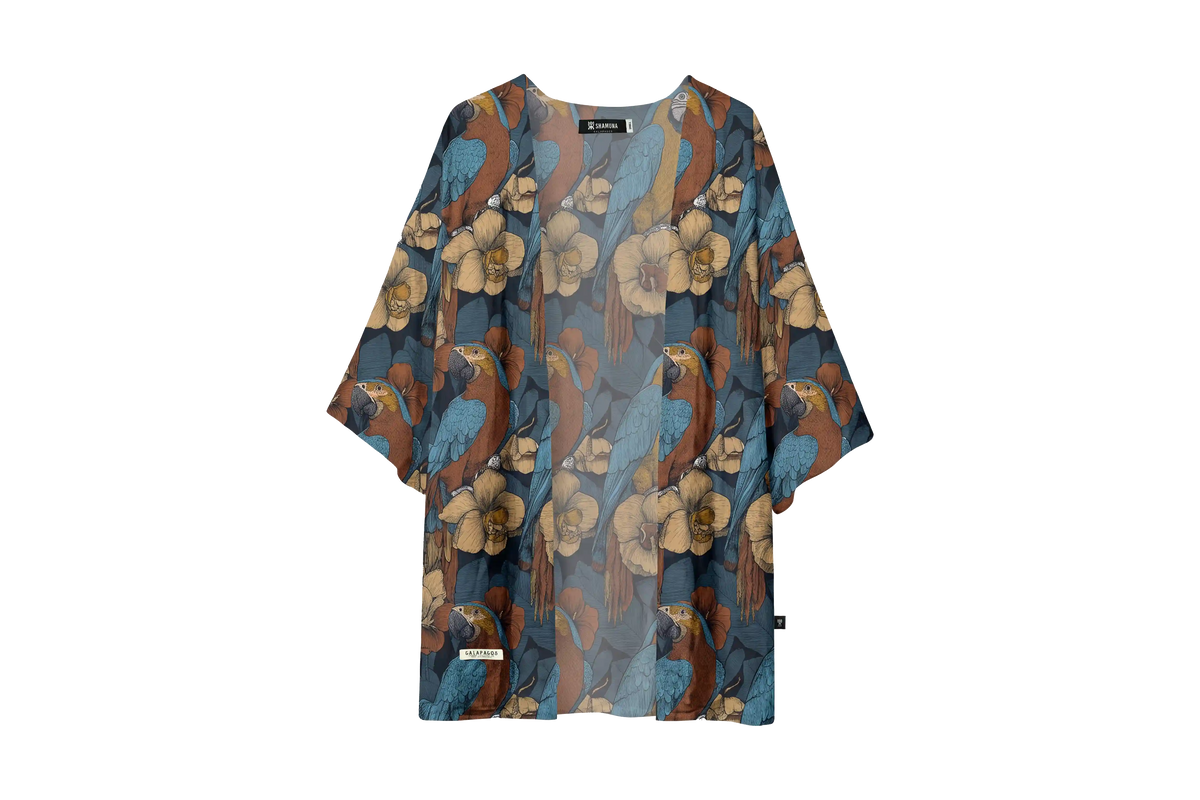 EC KIMONO BLUE MACAW