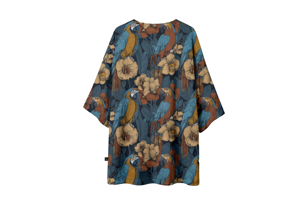 EC KIMONO BLUE MACAW