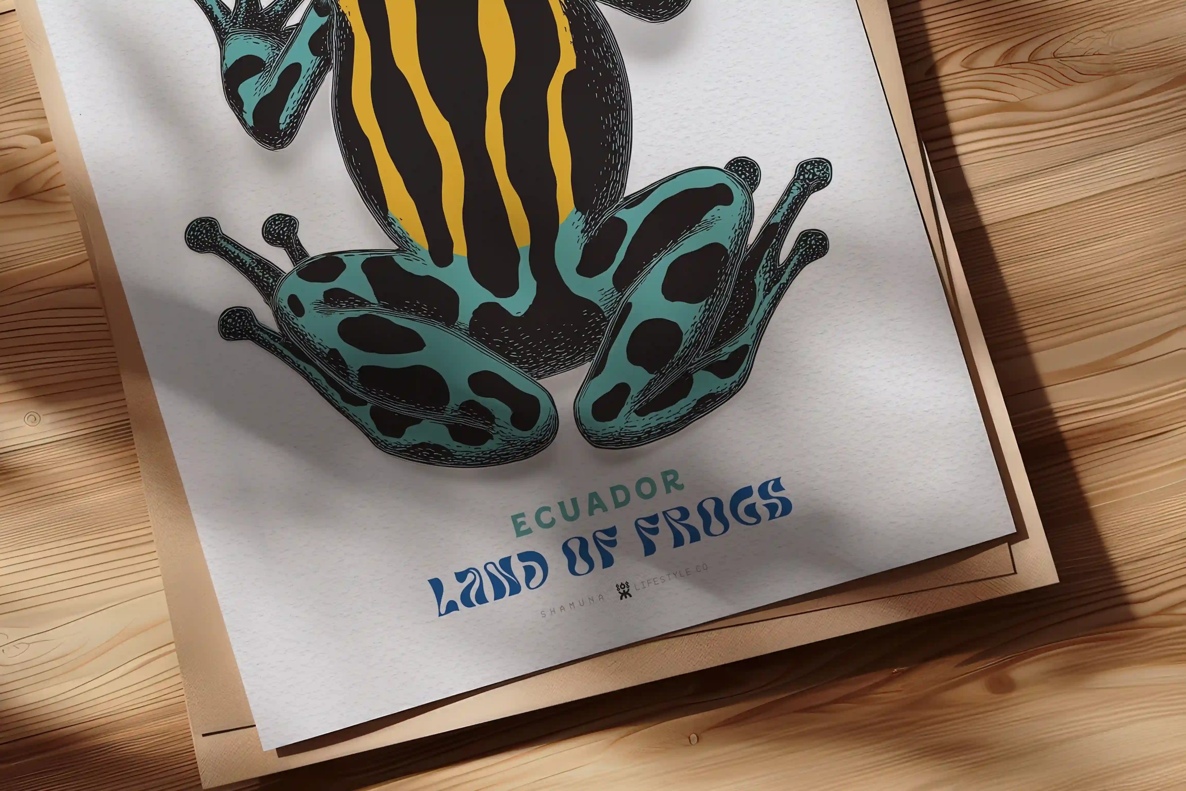 EC POSTER LAND OF FROGS