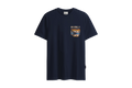 ETHNIC POCKET BLUE T-SHIRT 01