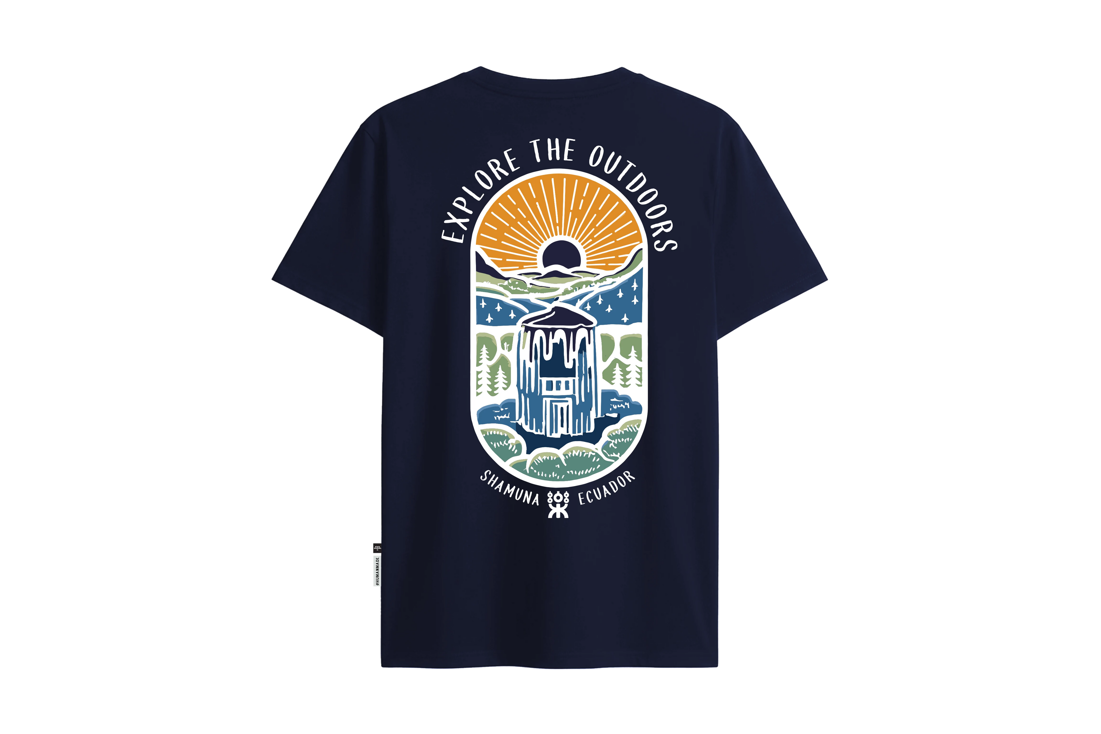 EXPLORE THE OUTDOORS - BLUE T SHIRT