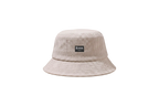 FROGS&PLANTS REVERSIBLE BUCKETHAT PRINT&BEIGE