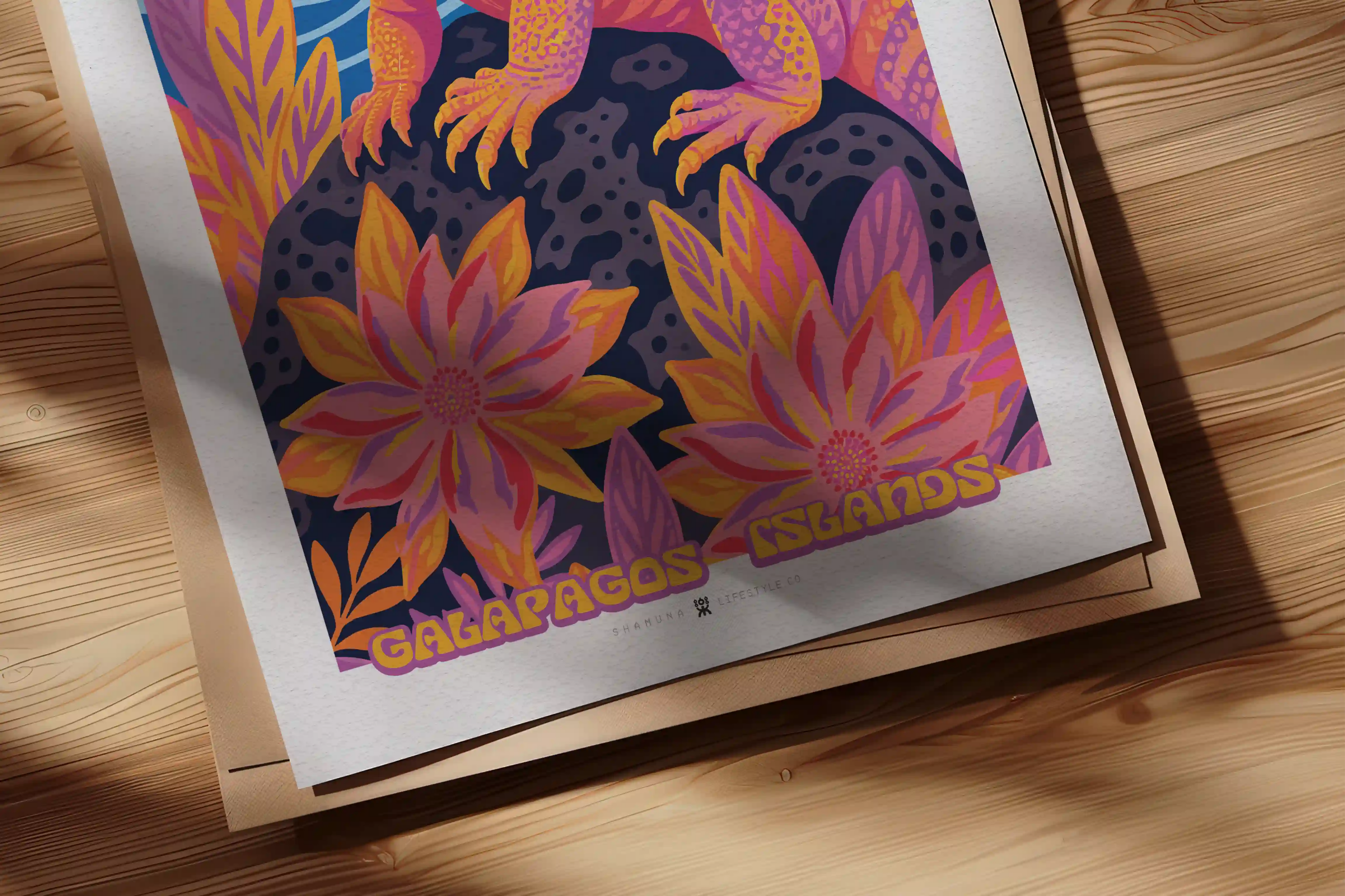 GLP POSTER MARINE IGUANA