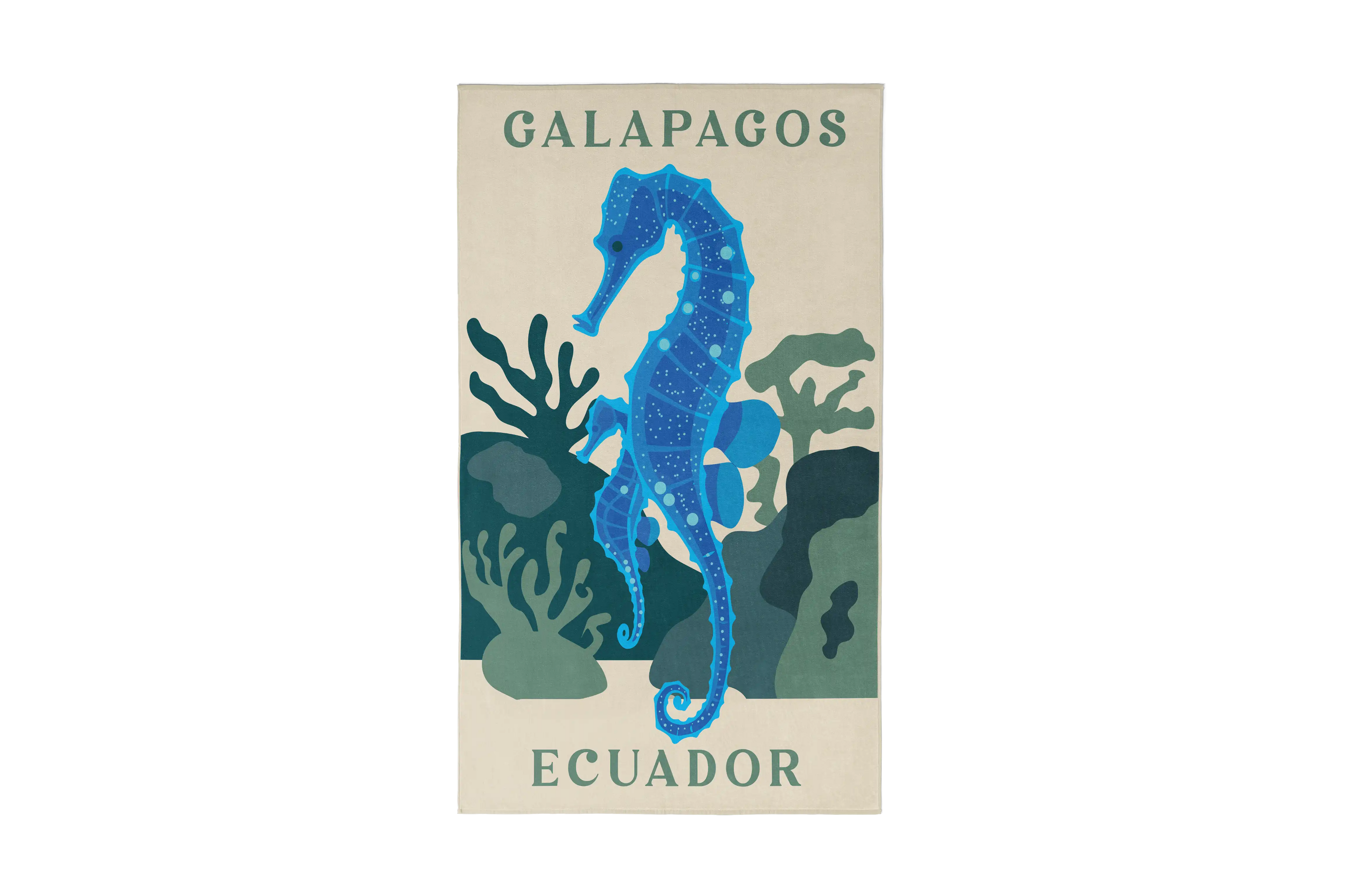 GLP TOWEL GALAPAGOS SEAHORSE