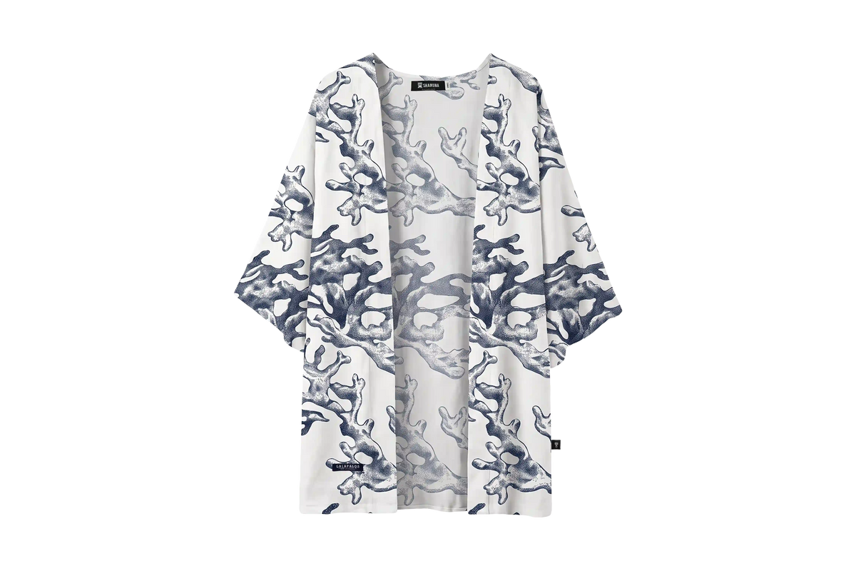 GLP KIMONO BLUE CORAL