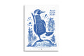 GLP POSTER BLUE FOOTED BOOBY 30x40