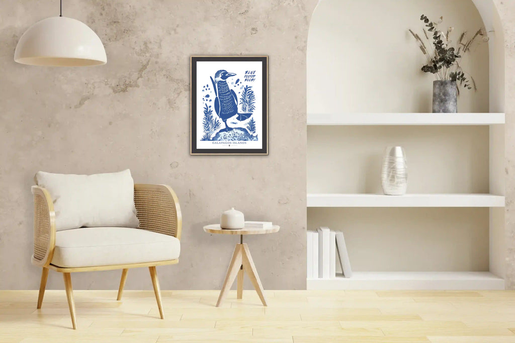 GLP POSTER BLUE FOOTED BOOBY 30x40