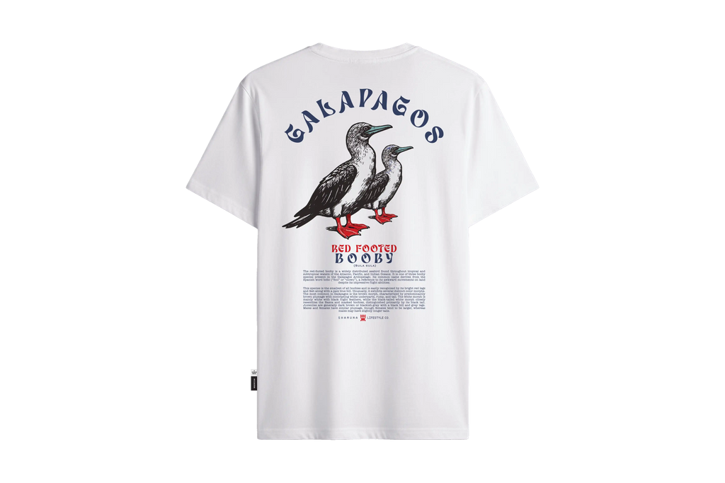 GLP RED FOOTED BOOBIE RAW T-SHIRT