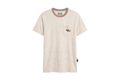 GLP SHARK LINES BROWN T-SHIRT