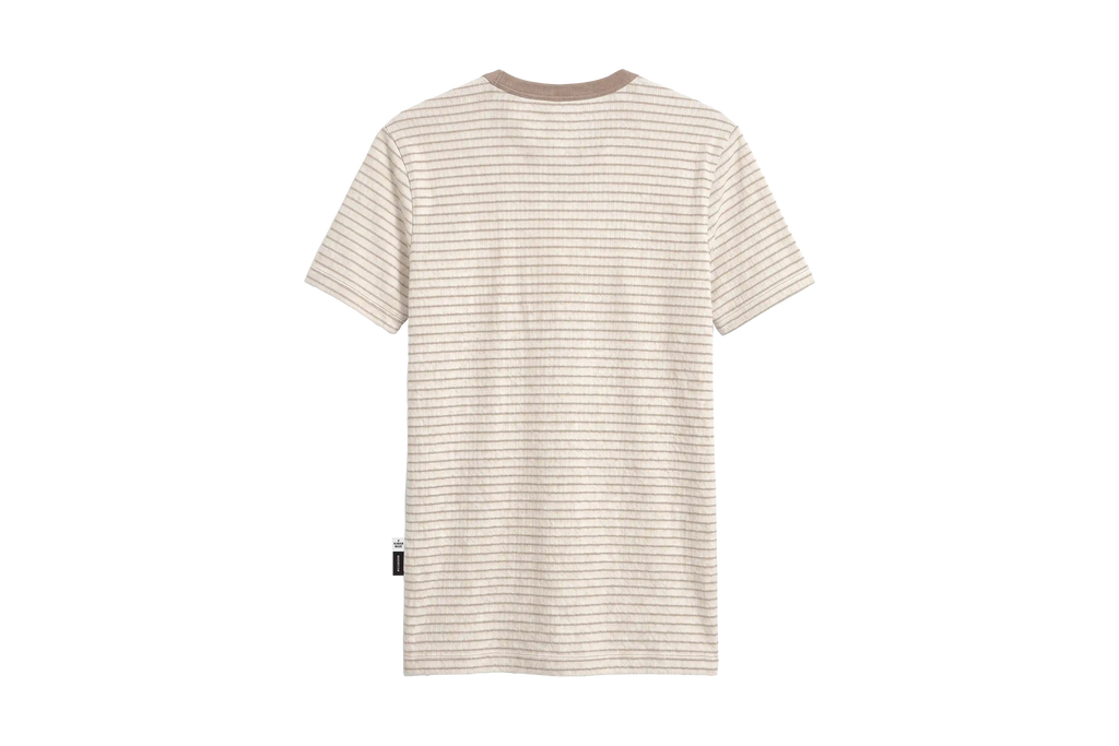 GLP SHARK LINES BROWN T-SHIRT