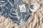 GLP TOWEL SEA TURTLE PALM