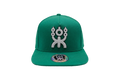 GREEN URBAN SNAPBACK WHITE LOGO
