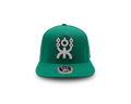 GREEN URBAN SNAPBACK WHITE LOGO
