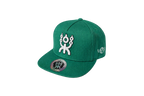 GREEN URBAN SNAPBACK WHITE LOGO