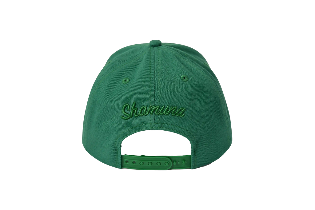 GREEN URBAN SNAPBACK WHITE LOGO