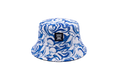 HAMMERHEAD SHARK REVERSIBLE BUCKETHAT PRINT&BLUE