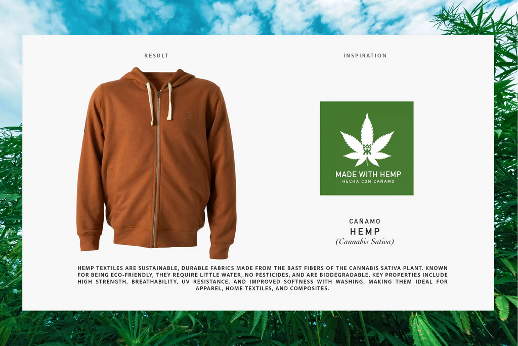 CUYABENO HOODIE HEMP ORANGE