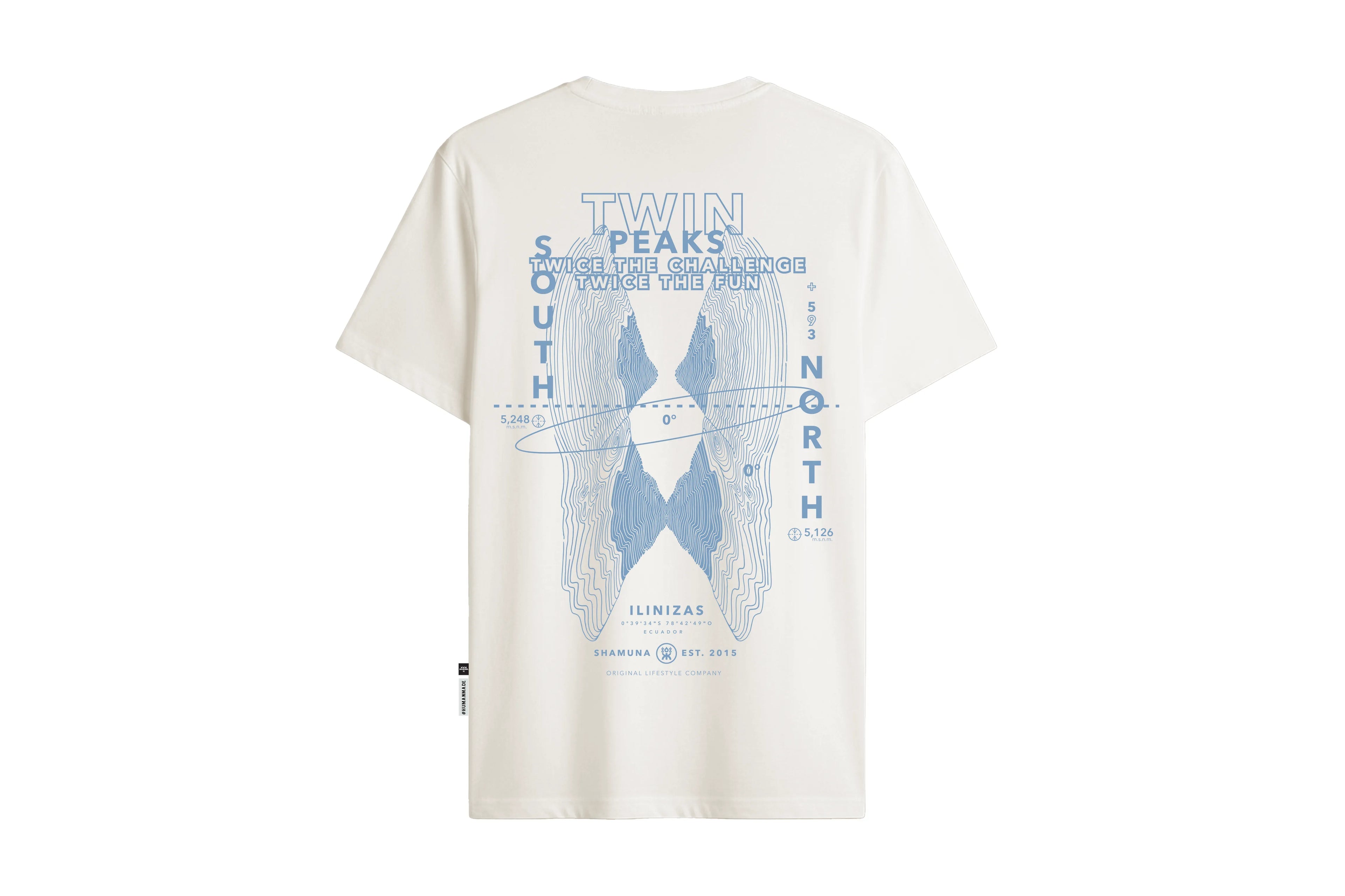 ILLINIZAS TOPOGRAPHIC - RAW T SHIRT