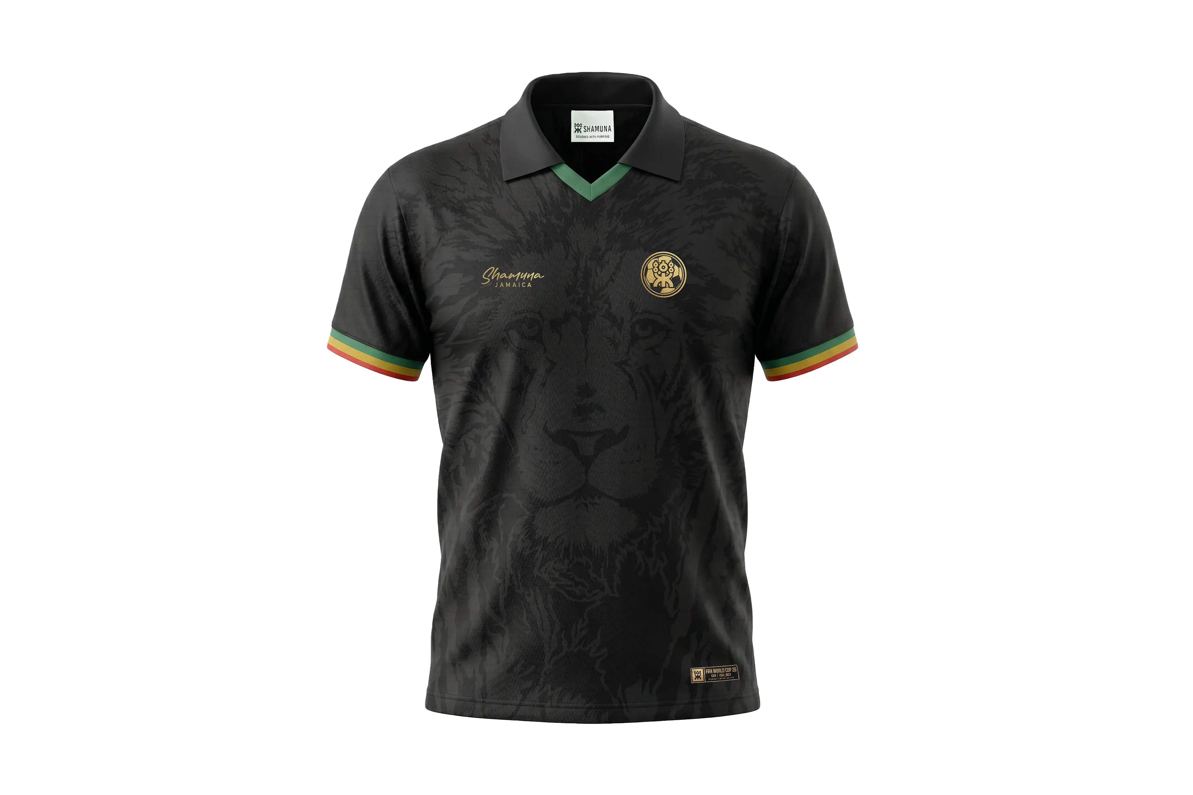 JAM LION WC26 BLACK T-SHIRT