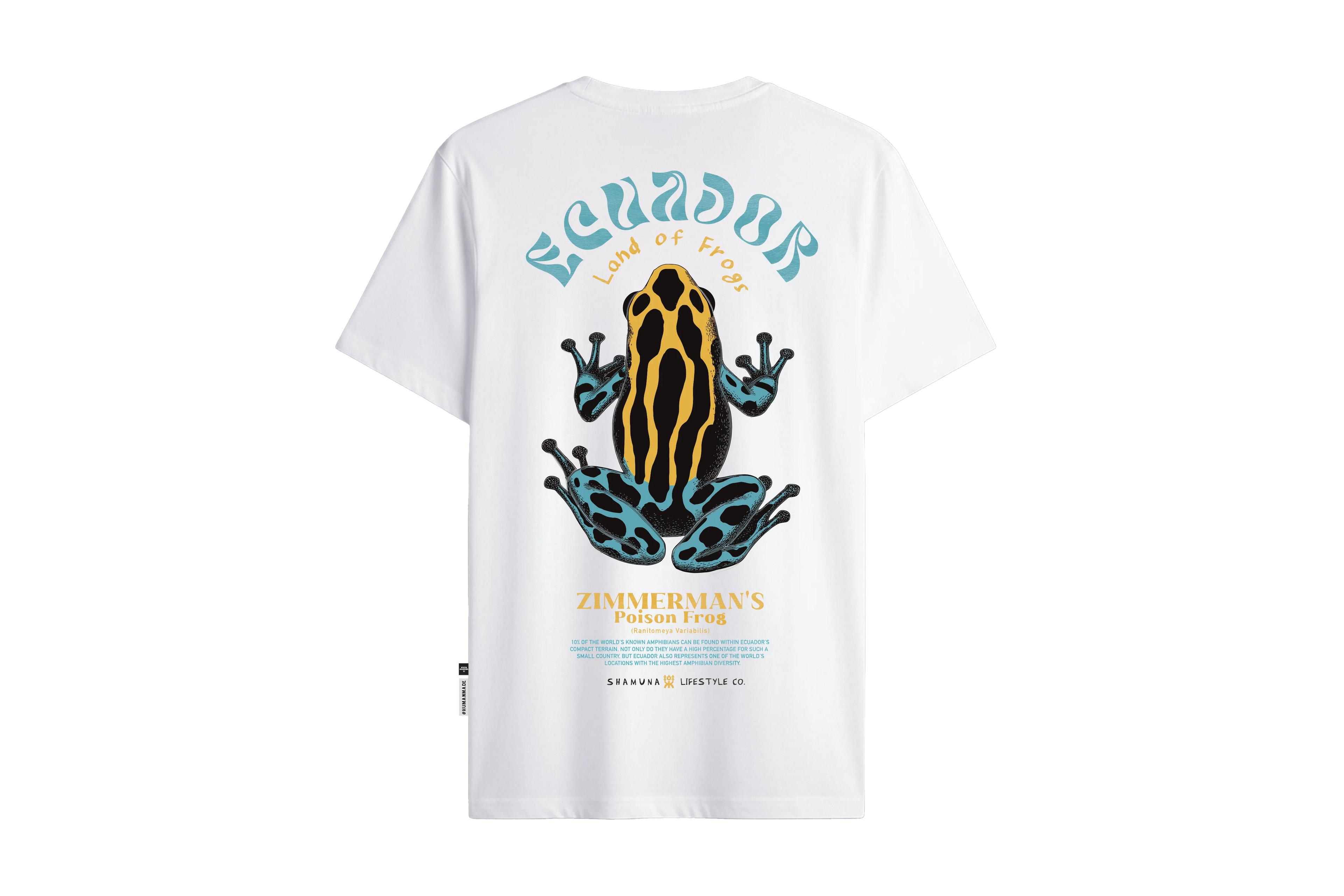 LAND OF FROGS - RAW T-SHIRT