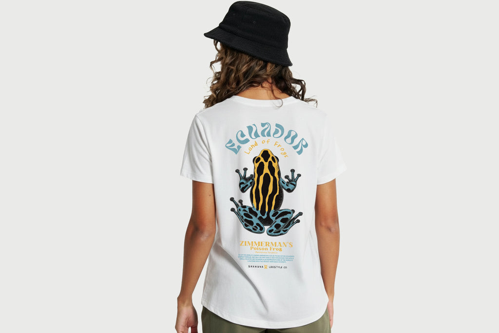 LAND OF FROGS - RAW T-SHIRT