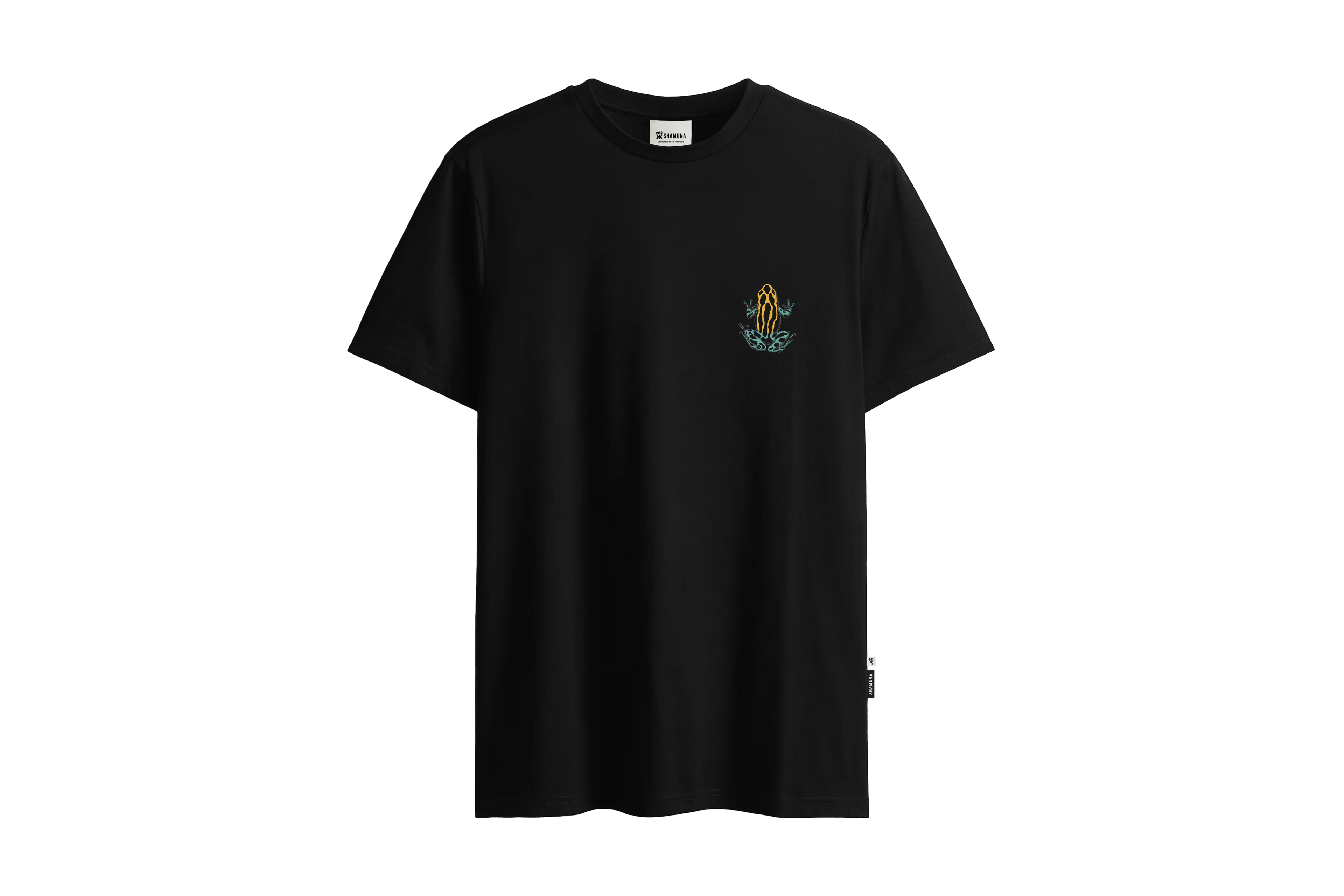 LAND OF FROGS BLACK T-SHIRT