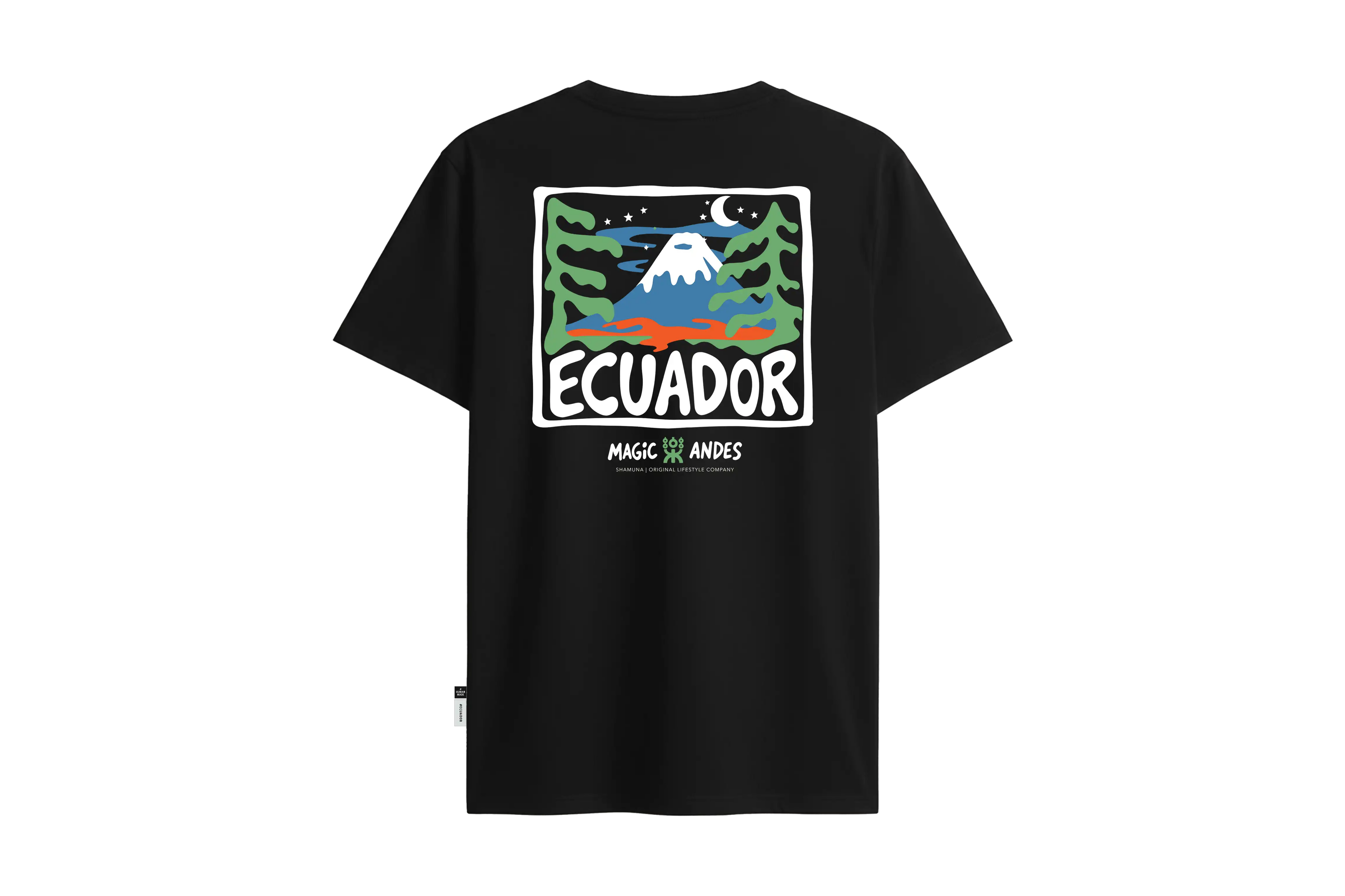 MAGIC ANDES BLACK T-SHIRT