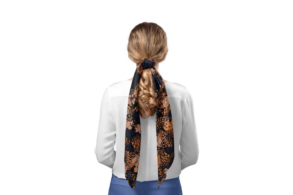 MONARCH BUTTERFLY HO SCARF 150X48