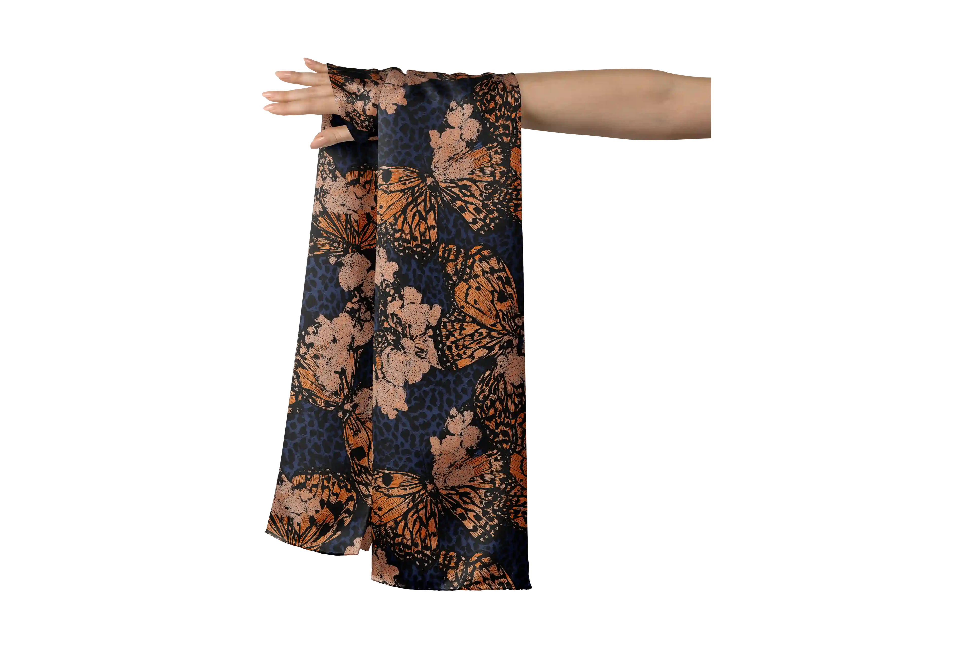 MONARCH BUTTERFLY HO SCARF 150X48