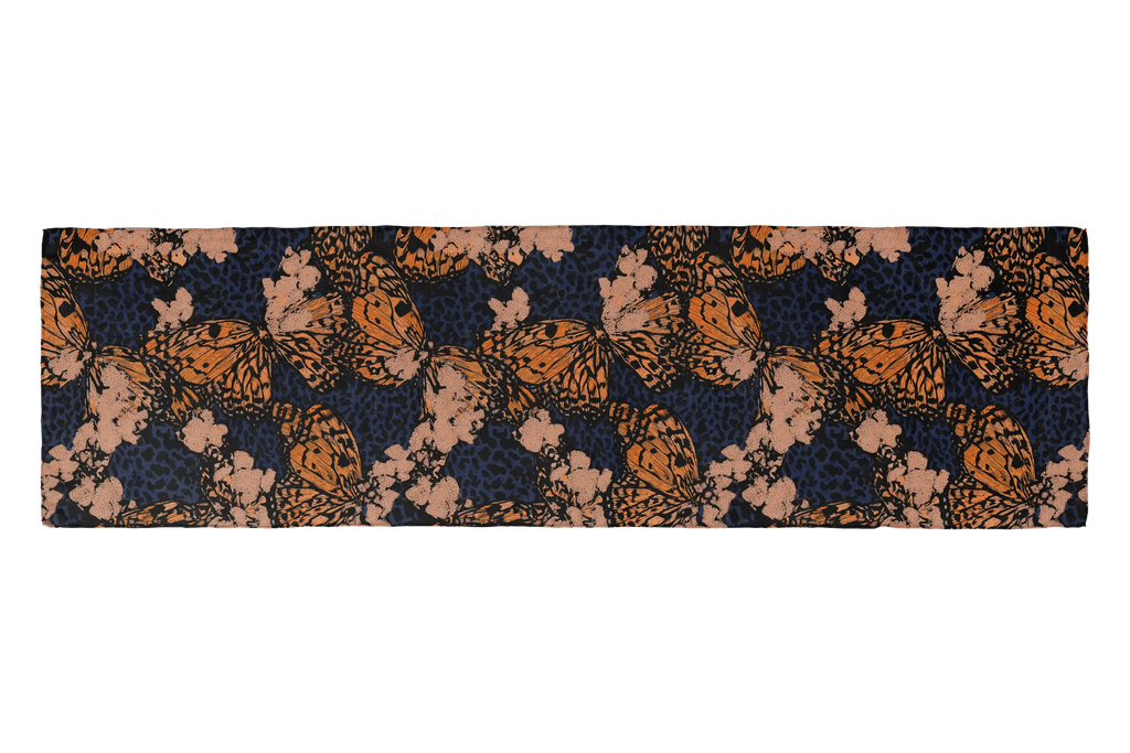 MONARCH BUTTERFLY HO SCARF 150X48