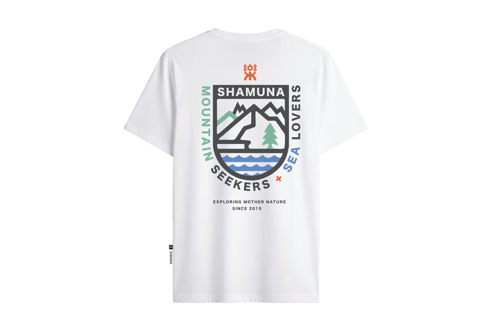 MOUNTAIN SEEKER + SEA LOVER - RAW T SHIRT