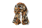 ORANGE BUTTERFLY HO SCARF 150X48