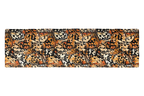ORANGE BUTTERFLY HO SCARF 150X48