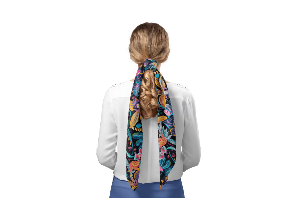 PSYCHEDELIC ORCHIDS HO SCARF 150X48