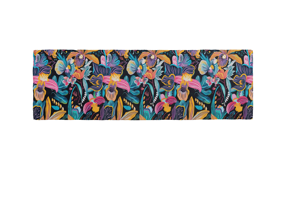 PSYCHEDELIC ORCHIDS HO SCARF 150X48