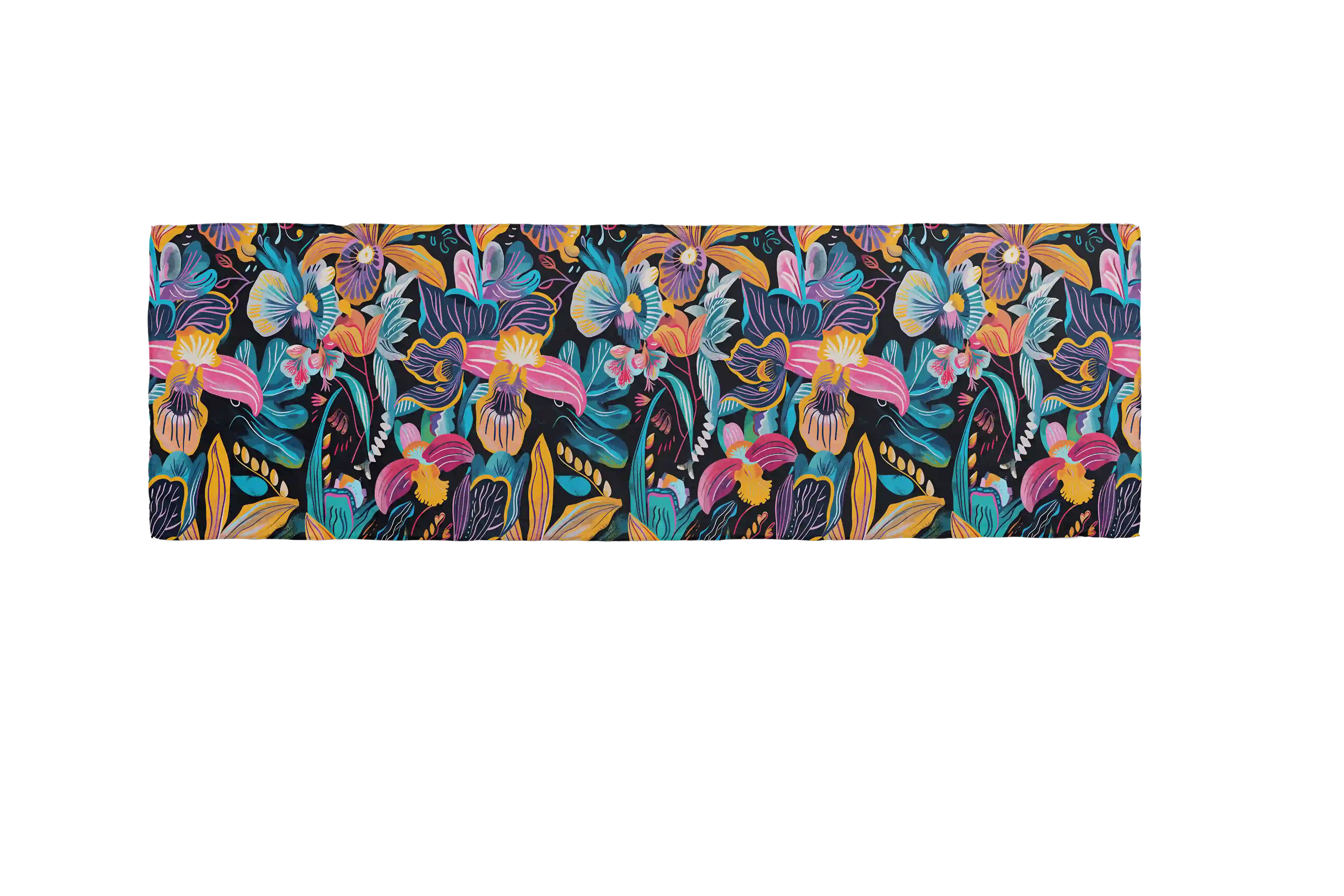 PSYCHEDELIC ORCHIDS HO SCARF 150X48